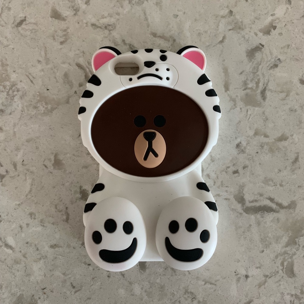 iPhone 6s Phone Case - bear in white tiger costume
